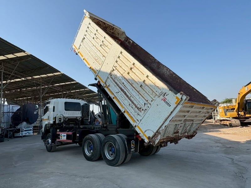 ISUZU FXZ 360แรงม้า รถบรรทุก 10ล้อ ดั้มพ์ ปี2022