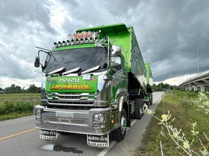 พ่วงดั้ม FXZ 360 ปี 65 ไมล์น้อยเพียง 120,000 km. รถสวยมาก สภาพพร้อมใช้งาน รถเดิมไม่มีอุบัติเหตุ