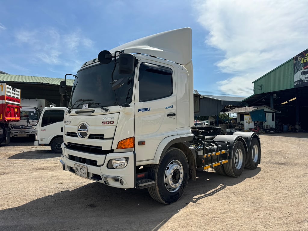Hino Victor FG8J 260 แรงม้า | หัวลาก 6 ล้อ เสริมคานถุงลมยกล้อ Magnum ลงเล่มแล้ว Hino Victor FG8J 260 แรงม้า | หัวลาก 6 ล้อ เสริมคานถุงลมยกล้อ Magnum ลงเล่มแล้ว