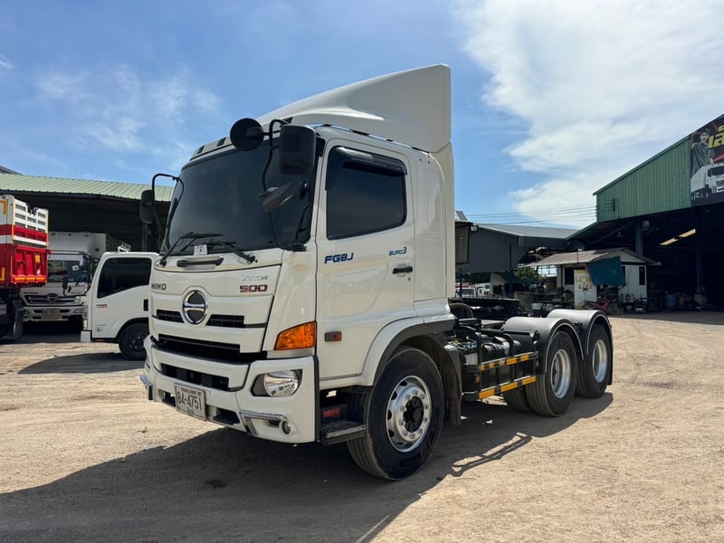 Hino Victor FG8J 260 แรงม้า | หัวลาก 6 ล้อ เสริมคานถุงลมยกล้อ Magnum ลงเล่มแล้ว