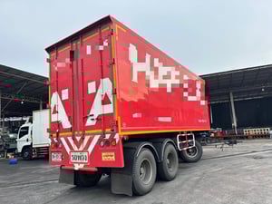 ลูกพ่วงตู้แห้ง 6 บาน ยาว 7.20 ม. ปี 53