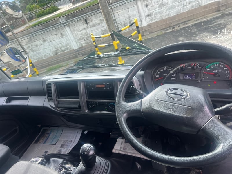  HINO Victor FL8J 260 HP ปี 64 เพลาเดียว 10 ล้อ คอกเหล็กสูง 