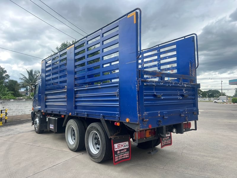  HINO Victor FL8J 260 HP ปี 64 เพลาเดียว 10 ล้อ คอกเหล็กสูง 