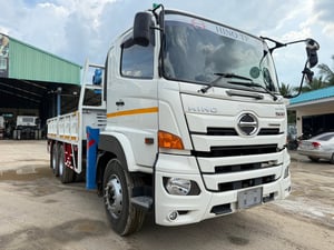 🔥HINO FM1A 344 แรงม้า ปี 66 ติดเครน XCMG 6.5 ตัน (4 ปลอก 3 ชัก)🚚
