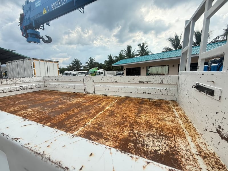 🔥HINO FM1A 344 แรงม้า ปี 66 ติดเครน XCMG 6.5 ตัน (4 ปลอก 3 ชัก)🚚