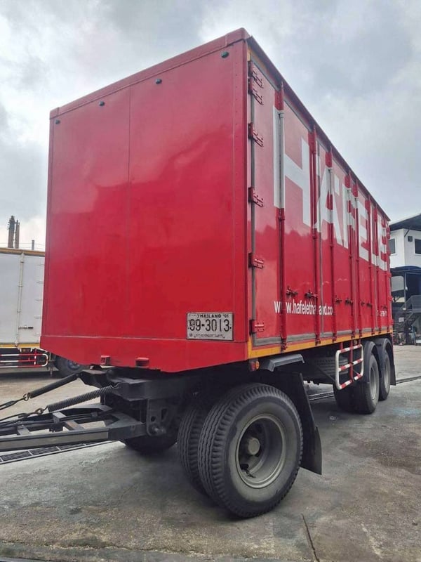 ลูกพ่วงตู้แห้ง 6 บาน ยาว 7.20 ม. ปี 53