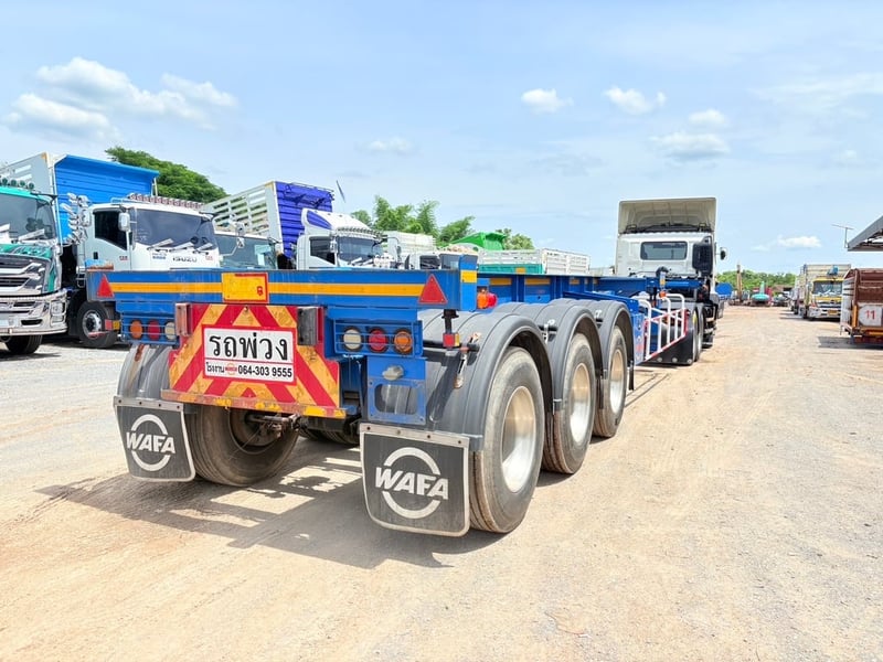 หางก้าง 3 เพลา WAFA ปี 65 สภาพสวย  ว่างเพียง 1 หาง