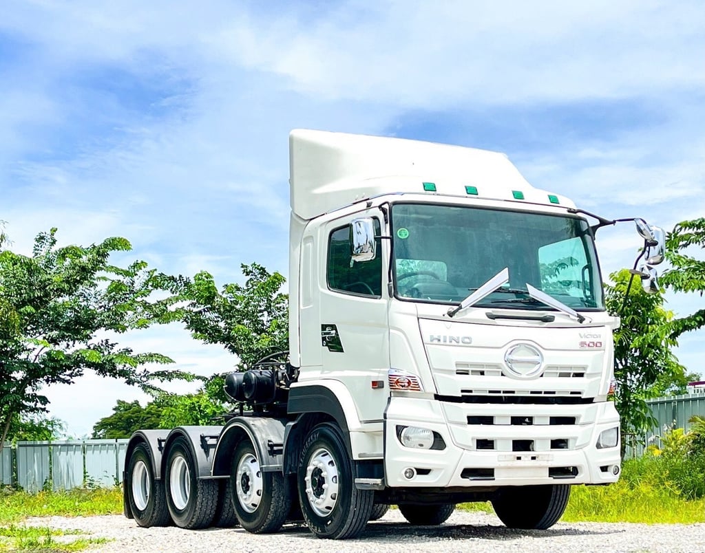 12ล้อ หัวลาก HINO VICTOR FM1A 344 แรงม้า ปี 2560🚚 12ล้อ หัวลาก HINO VICTOR FM1A 344 แรงม้า ปี 2560🚚