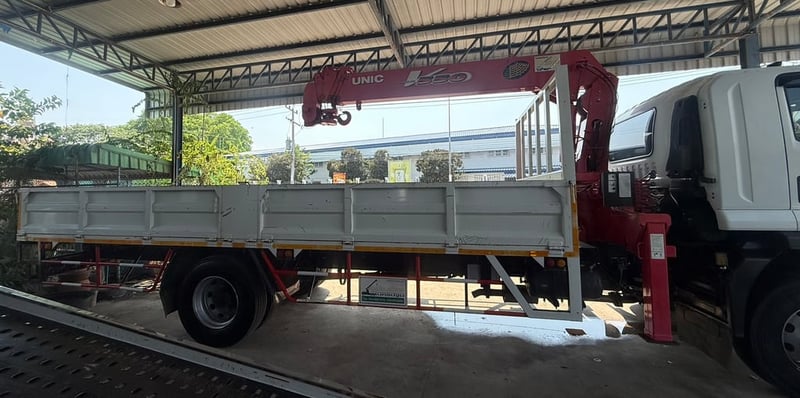 FTR240 ปี66 พร้อมเครนไหม่ 5ตัน 6ปลอก รถห้างแท้ มือเดียวป้ายแดง 🚚