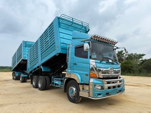 HINO FM1A 344 แรง ปี 66 แม่ลูกพ่วงดั้มเกษตร ⚡️