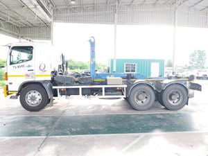รถ Hino FL1JNRA 245 แรง ปี 49 ตัวยกถัง Hook lift พร้อมใช้งาน