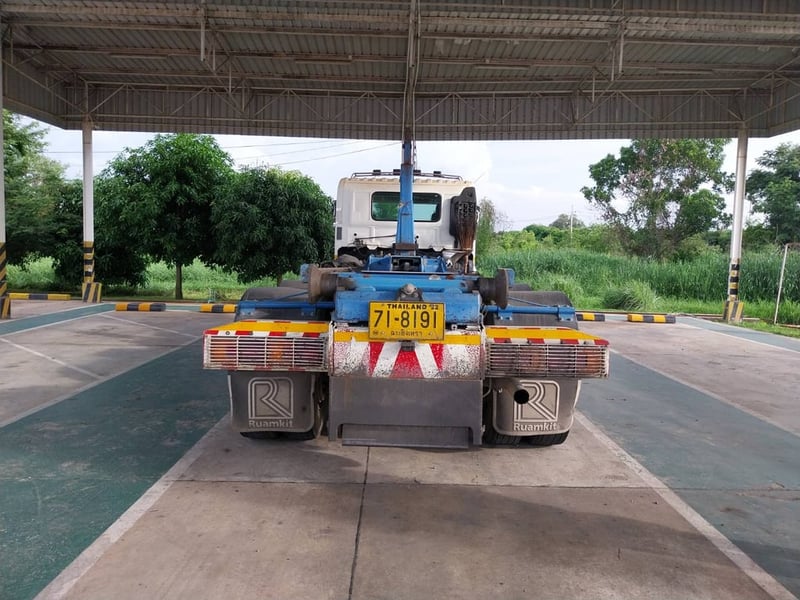 รถ Hino FL1JNRA 245 แรง ปี 49 ตัวยกถัง Hook lift พร้อมใช้งาน