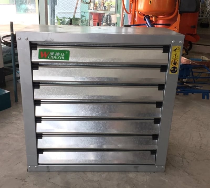 พัดลมฟาร์มบานเกล็ด 32 นิ้ว Killer ใบพัดกาวาไนซ์ Cooling Fan