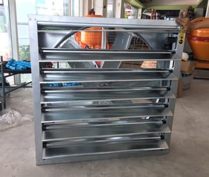 พัดลมฟาร์มบานเกล็ด 48 นิ้ว Killer ใบพัดกาวาไนซ์ Cooling Fan