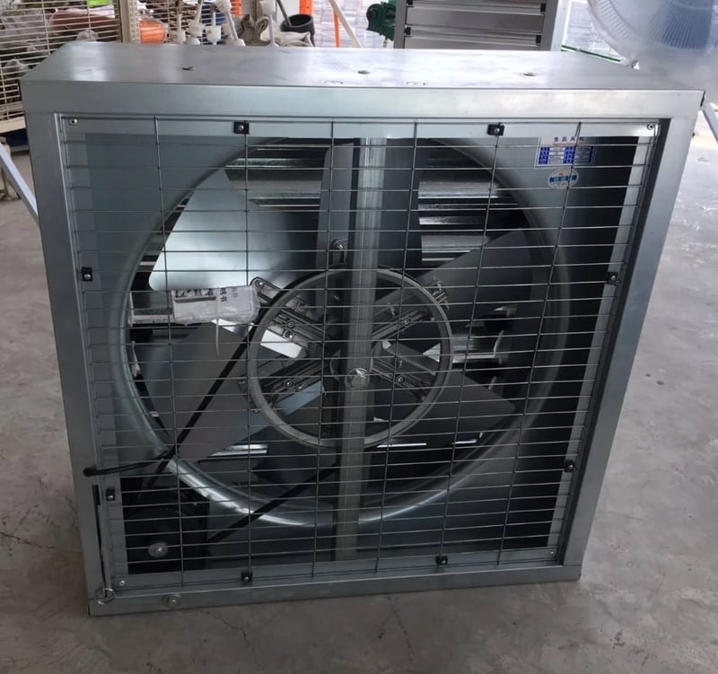 พัดลมฟาร์มบานเกล็ด 32 นิ้ว Killer ใบพัดกาวาไนซ์ Cooling Fan