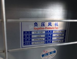 พัดลมฟาร์มบานเกล็ด 48 นิ้ว Killer ใบพัดกาวาไนซ์ Cooling Fan