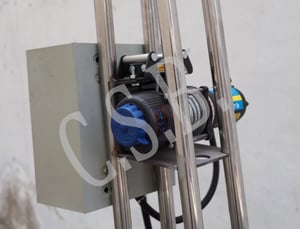 เครื่องลากหมูไฟฟ้า Electric Pig Dragging Machine