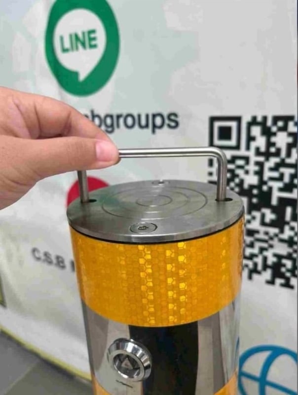 เสากันชนสูง 60 ซม. guard pole (รุ่น GP6)