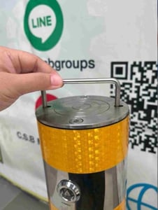 เสากันชนสูง 60 ซม. guard pole (รุ่น GP6)