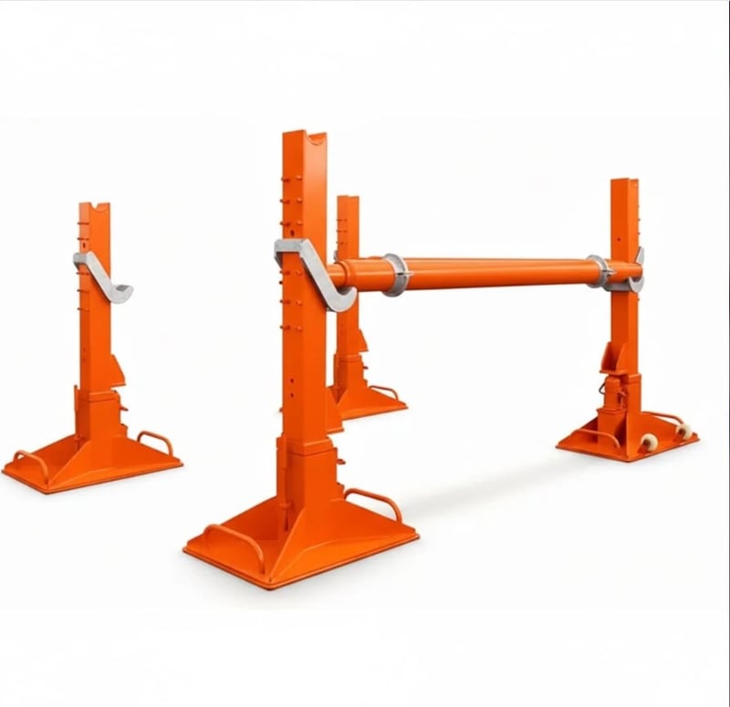 โรลปล่อยสายเคเบิล ADJUSTABLE HYDRAULIC CABLE DRUM STAND (รุ่นSBT-20) โรลปล่อยสายเคเบิล ADJUSTABLE HYDRAULIC CABLE DRUM STAND (รุ่นSBT-20)