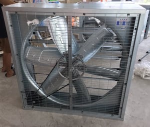 พัดลมฟาร์มบานเกล็ด 48 นิ้ว Killer ใบพัดกาวาไนซ์ Cooling Fan