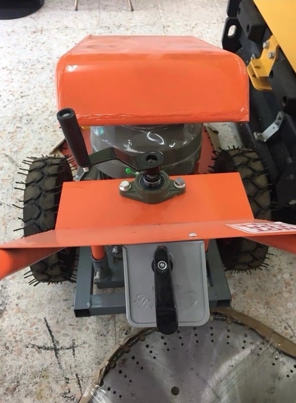 ครื่องตัดเสา พร้อมใบตัด 11 KW Hand Push Pile Cutter