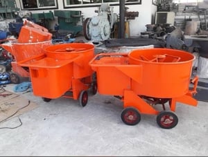 โม่ปูนฉาบ ขนาด 1 ถุง รวมมอเตอร์ Cement Mixer