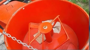 โม่ปูนฉาบ ขนาด 1 ถุง รวมมอเตอร์ Cement Mixer