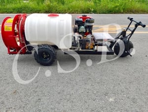 เครื่องพ่นยาแบบนั่งขับ ขนาด 150 ลิตร Trolley power sprayer
