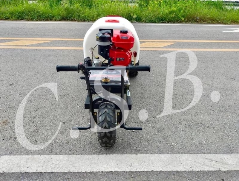 เครื่องพ่นยาแบบนั่งขับ ขนาด 150 ลิตร Trolley power sprayer