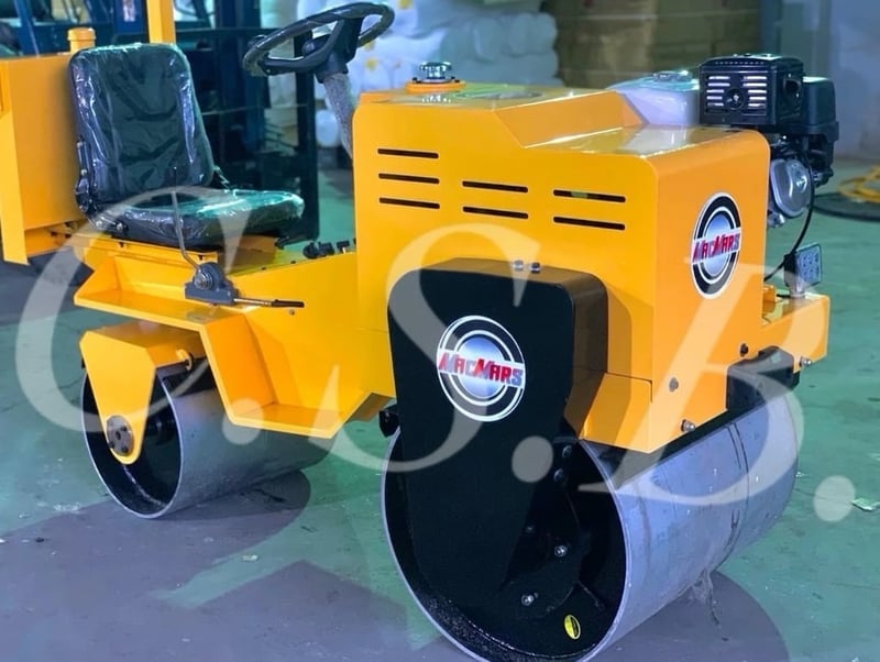 รถบดดินแบบนั่งขับ Road Roller ยี่ห้อ MACMARS (แมคม่า)