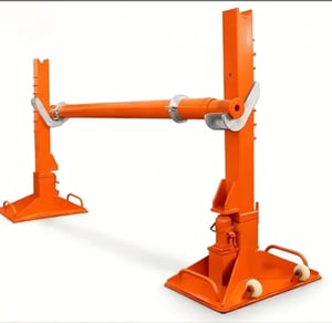 โรลปล่อยสายเคเบิล ADJUSTABLE HYDRAULIC CABLE DRUM STAND (รุ่นSBT-20) โรลปล่อยสายเคเบิล ADJUSTABLE HYDRAULIC CABLE DRUM STAND (รุ่นSBT-20)
