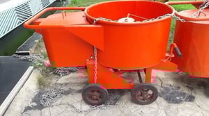 โม่ปูนฉาบ ขนาด 1 ถุง รวมมอเตอร์ Cement Mixer
