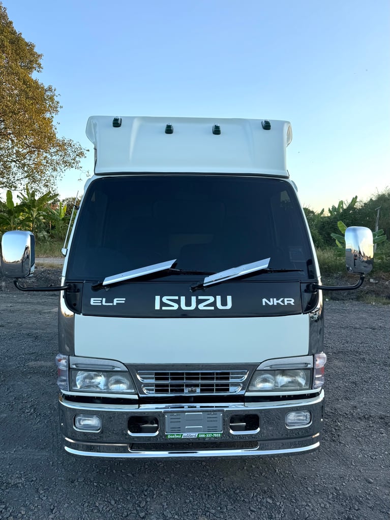ISUZU NKR (รถห้างแท้) (การ์ตูน) เครื่อง 100 แรง เทอร์โบ (4 ล้อ-ไม่ติดเวลา) (กระบะเหล็ก+หลังคาทึบ) เครื่องดี คัสซีสวย แอร์เย็น ☎️ 086-337-7933 ก้าว ISUZU NKR (รถห้างแท้) (การ์ตูน) เครื่อง 100 แรง เทอร์โบ (4 ล้อ-ไม่ติดเวลา) (กระบะเหล็ก+หลังคาทึบ) เครื่องดี คัสซีสวย แอร์เย็น ☎️ 086-337-7933 ก้าว