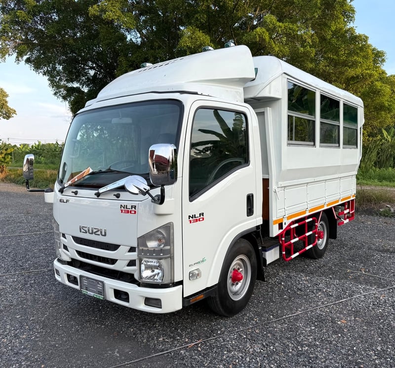 NLR130 ปี 2563 (4 ล้อ - ไม่ติดเวลา) (รถมือเดียวป้ายแดง) (กระบะสองแถว) เครื่องดี คัสซีสวย แอร์เย็น พ.เพาเวอร์ ก.ไฟฟ้า พวงมาลัย Airbag วิทยุ USB MP3 รถถูกคัดสรรผ่านมาตรฐาน