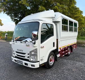 NLR130 ปี 2563 (4 ล้อ - ไม่ติดเวลา) (รถมือเดียวป้ายแดง) (กระบะสองแถว) เครื่องดี คัสซีสวย แอร์เย็น พ.เพาเวอร์ ก.ไฟฟ้า พวงมาลัย Airbag วิทยุ USB MP3 รถถูกคัดสรรผ่านมาตรฐาน