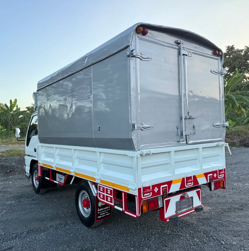 ISUZU NKR (รถห้างแท้) (การ์ตูน) เครื่อง 100 แรง เทอร์โบ (4 ล้อ-ไม่ติดเวลา) (กระบะเหล็ก+หลังคาทึบ) เครื่องดี คัสซีสวย แอร์เย็น ☎️ 086-337-7933 ก้าว