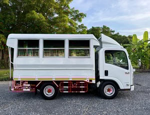 NLR130 ปี 2563 (4 ล้อ - ไม่ติดเวลา) (รถมือเดียวป้ายแดง) (กระบะสองแถว) เครื่องดี คัสซีสวย แอร์เย็น พ.เพาเวอร์ ก.ไฟฟ้า พวงมาลัย Airbag วิทยุ USB MP3 รถถูกคัดสรรผ่านมาตรฐาน