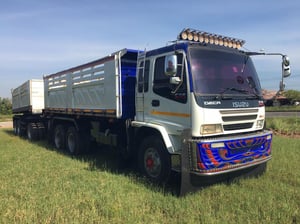 ขายรถดั้มพ่วงแม่ลูก 1,200,000 สภาพสวยๆพร้อมใช้งาน สนใจติดต่อ 090-8588220 เฮียณรงค์ 