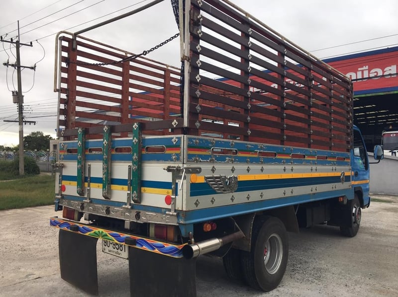 ขายรถ6ล้อ กระบะบรรทุก4.30เมตร NPR 135แรง เกียร์ร็อก แอร์เย็นฉ่ำ 