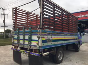 ขายรถ6ล้อ กระบะบรรทุก4.30เมตร NPR 135แรง เกียร์ร็อก แอร์เย็นฉ่ำ 