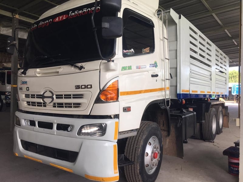 HINO 344แรง ปี55 เบรกแห้ง มีระบบลากพ่วง ราคา 1,250,000 