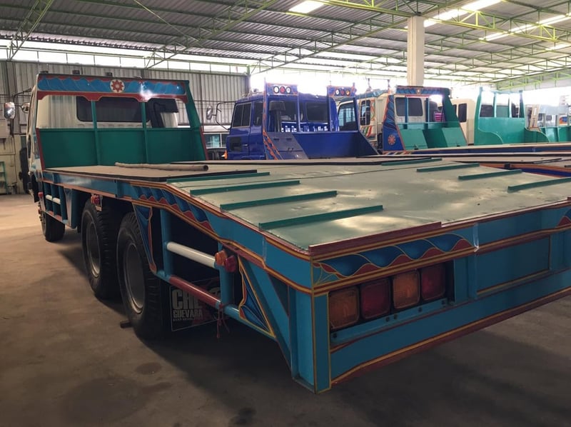 ขายรถเทรลเลอร์สวยๆ ราคาเบาๆ ขึ้นรถแบคโค200ได้สบาย