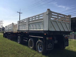 ขายรถดั้มพ่วงแม่ลูก 1,200,000 สภาพสวยๆพร้อมใช้งาน สนใจติดต่อ 090-8588220 เฮียณรงค์ 