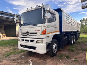 ฮีโน่344 ปี59 เบรกแห้ง ดั้มพ่วงแม่ลูกสภาพสวยๆพร้อมใช้งาน 1,350,000 