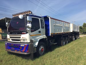 ขายรถดั้มพ่วงแม่ลูก 1,200,000 สภาพสวยๆพร้อมใช้งาน สนใจติดต่อ 090-8588220 เฮียณรงค์ 