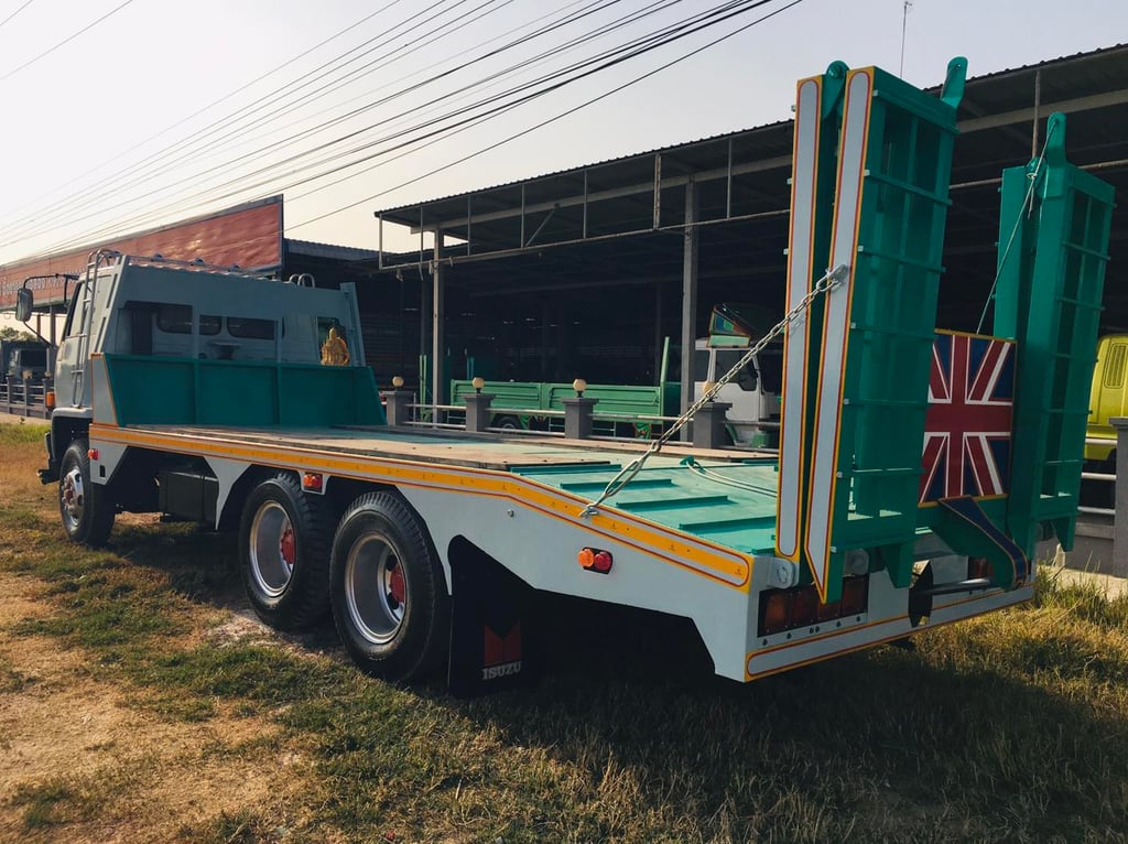 ขายรถเทรลเลอร์ขึ้นรถเกี่ยวข้าว ร็อกกี้195แรง ขายรถเทรลเลอร์ขึ้นรถเกี่ยวข้าว ร็อกกี้195แรง