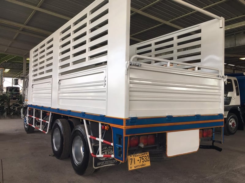 HINO FL3H 195แรง กระบะบรรทุก สภาพดีพร้อมใช้งาน ราคา 540,000