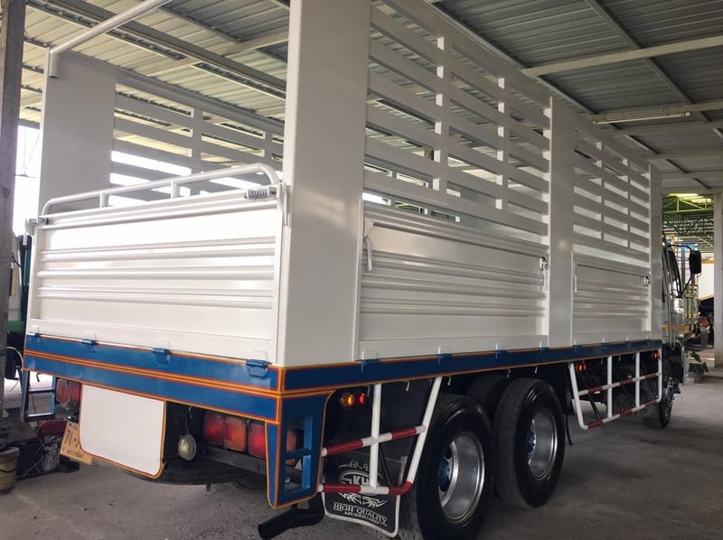 HINO FL3H 195แรง กระบะบรรทุก สภาพดีพร้อมใช้งาน ราคา 540,000