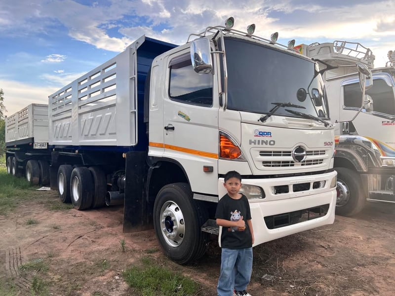 ฮีโน่344 ปี59 เบรกแห้ง ดั้มพ่วงแม่ลูกสภาพสวยๆพร้อมใช้งาน 1,350,000 